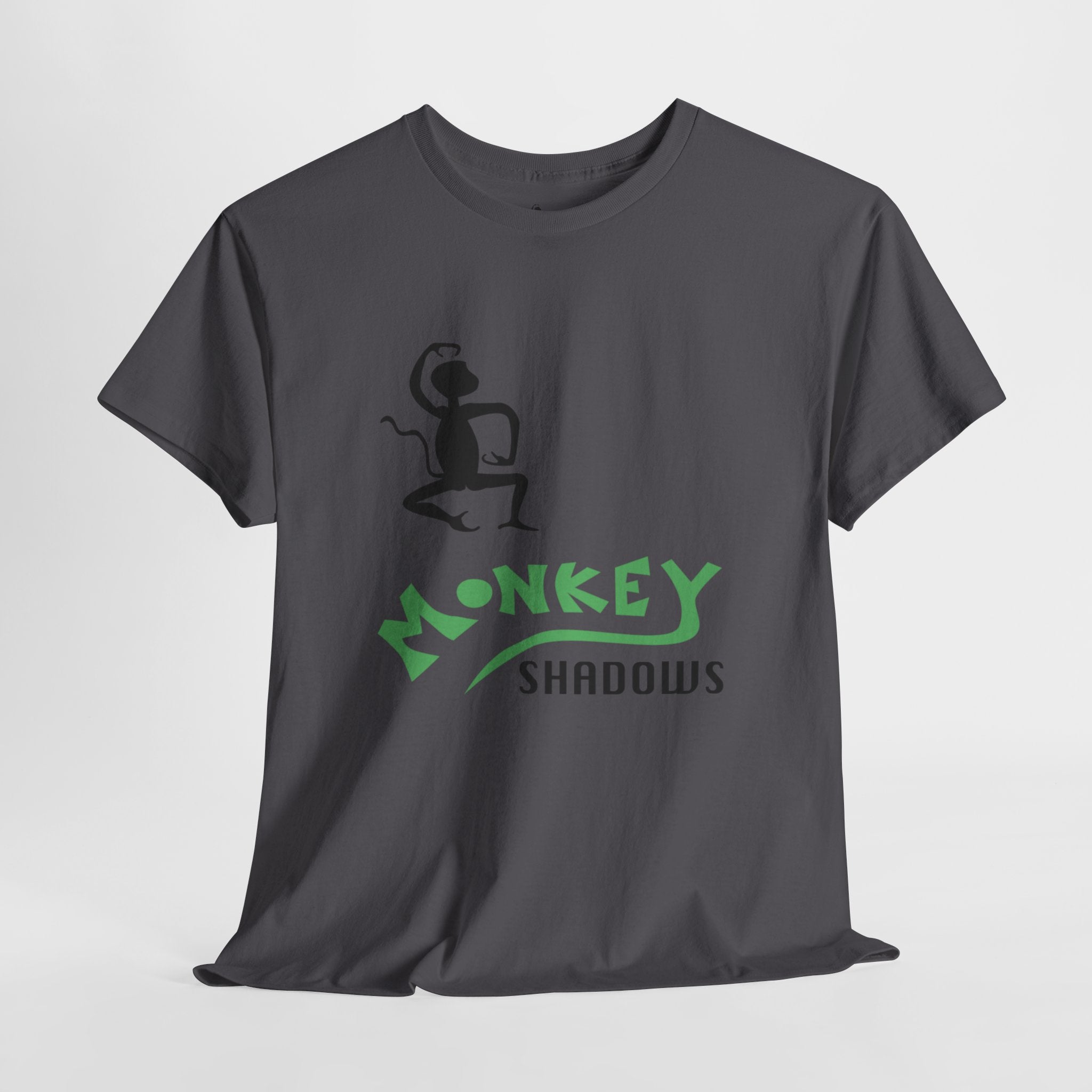 Unisex Heavy Cotton Tee - Monkey Shadows