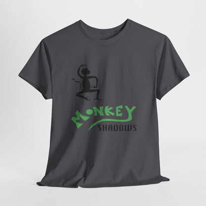 Unisex Heavy Cotton Tee - Monkey Shadows