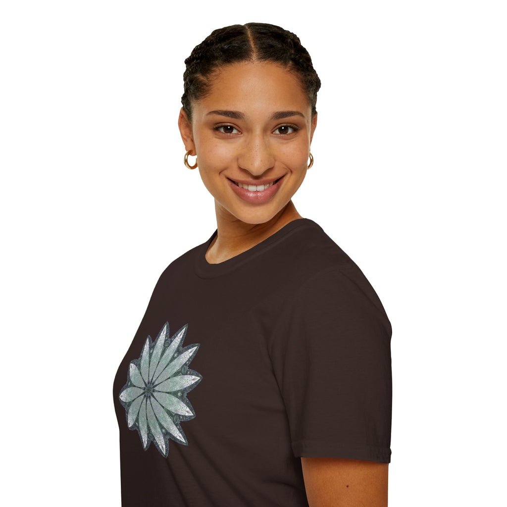 Unisex Softstyle T-Shirt - Love Light Mandalas No.22