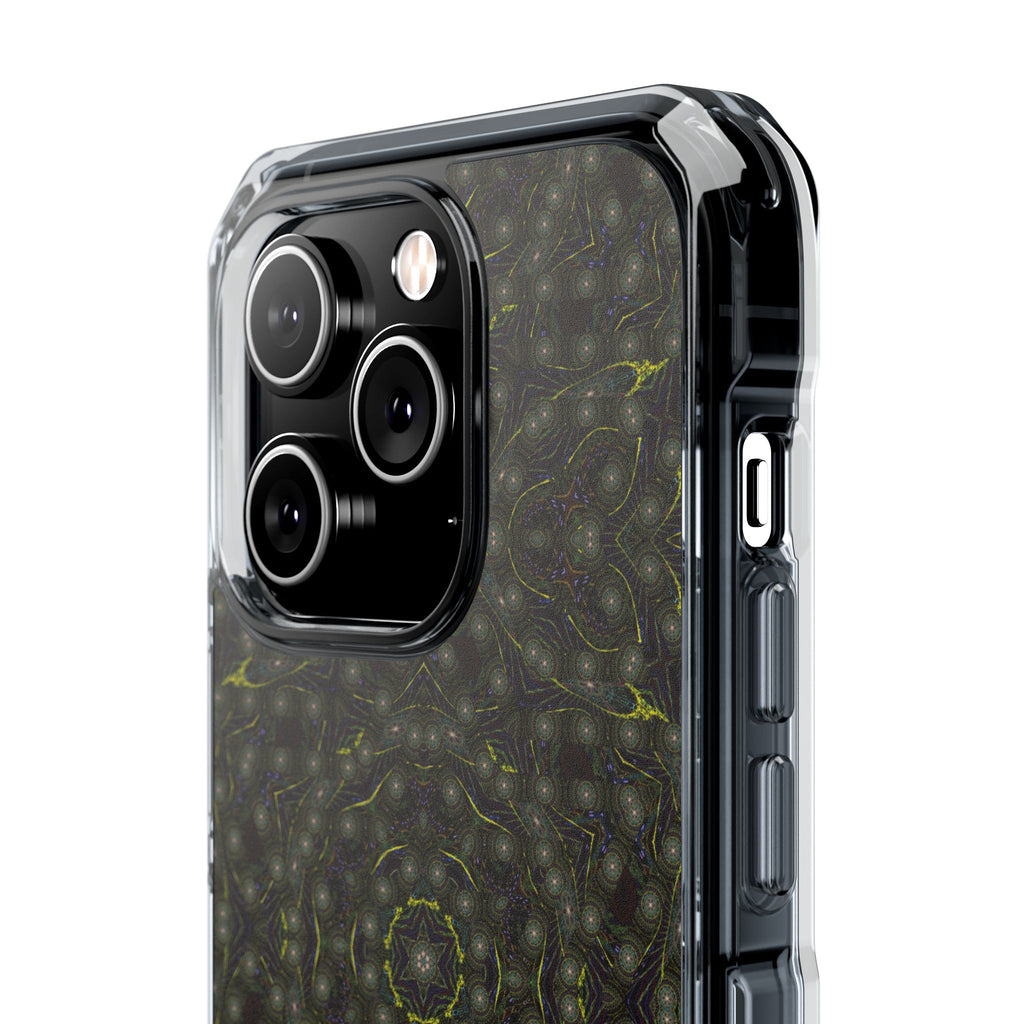 iPhone 14 Magnetic Clear Impact Case - P5 Kaleidoscopic No.2