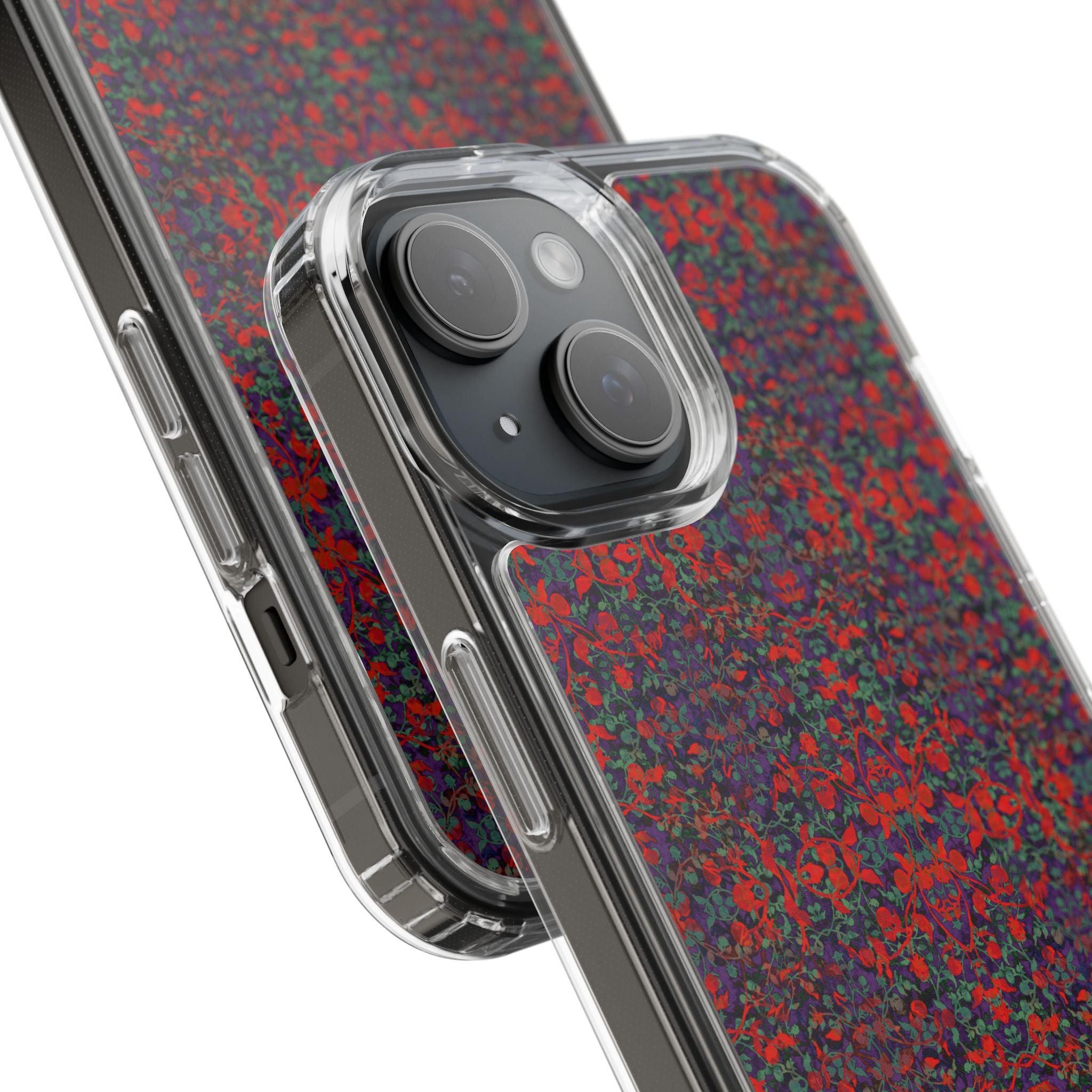iPhone 15 Clear Case – Hidden Weave Series No.25