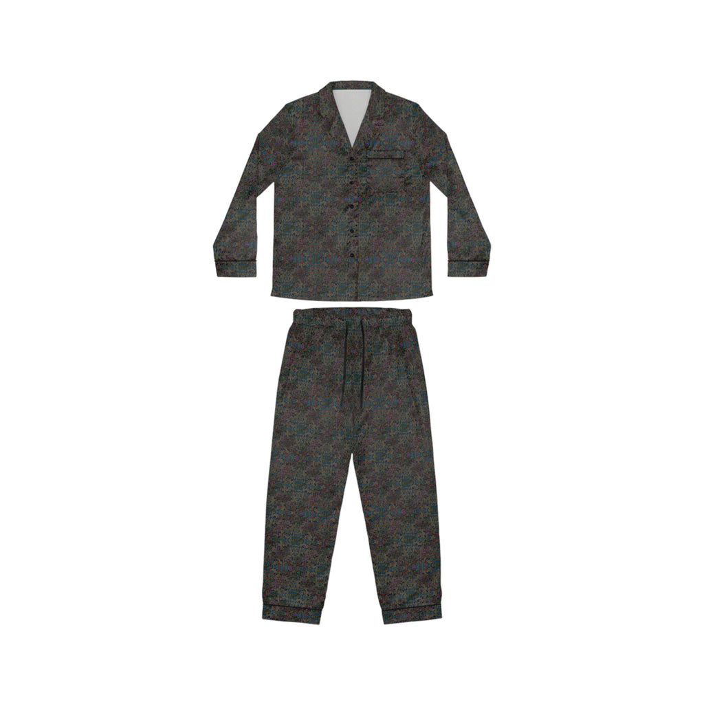 Women's Satin Pajamas - Hidden Weave No.10