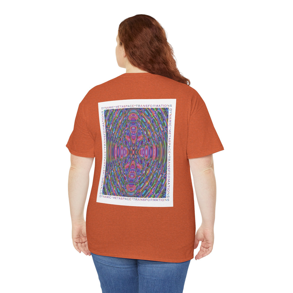 Unisex Heavy Cotton Tee (Back) - DMT Seer No.1