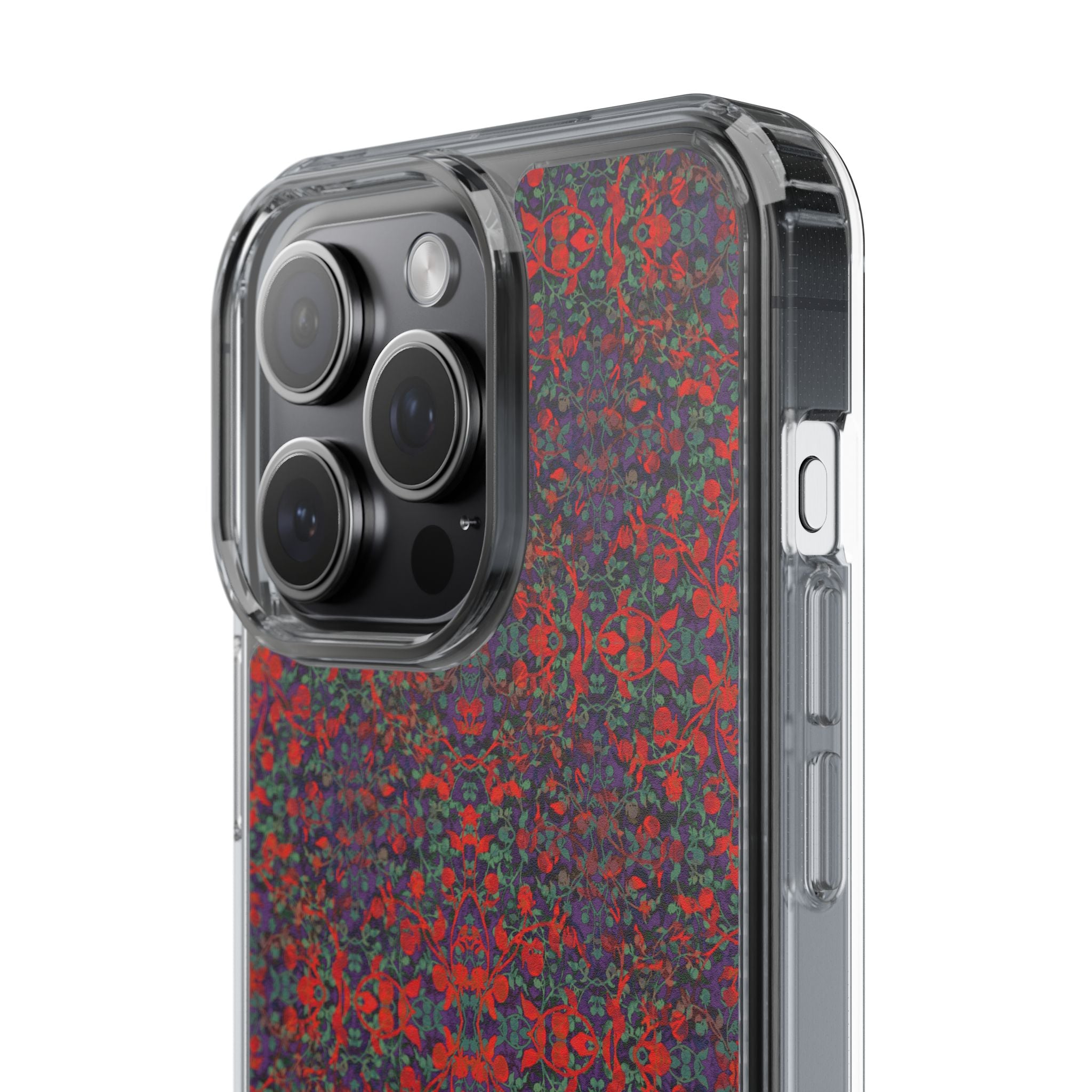 iPhone 15 Clear Case – Hidden Weave Series No.25