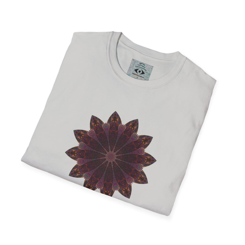 Unisex Softstyle T-Shirt - Love Light Mandalas No.5