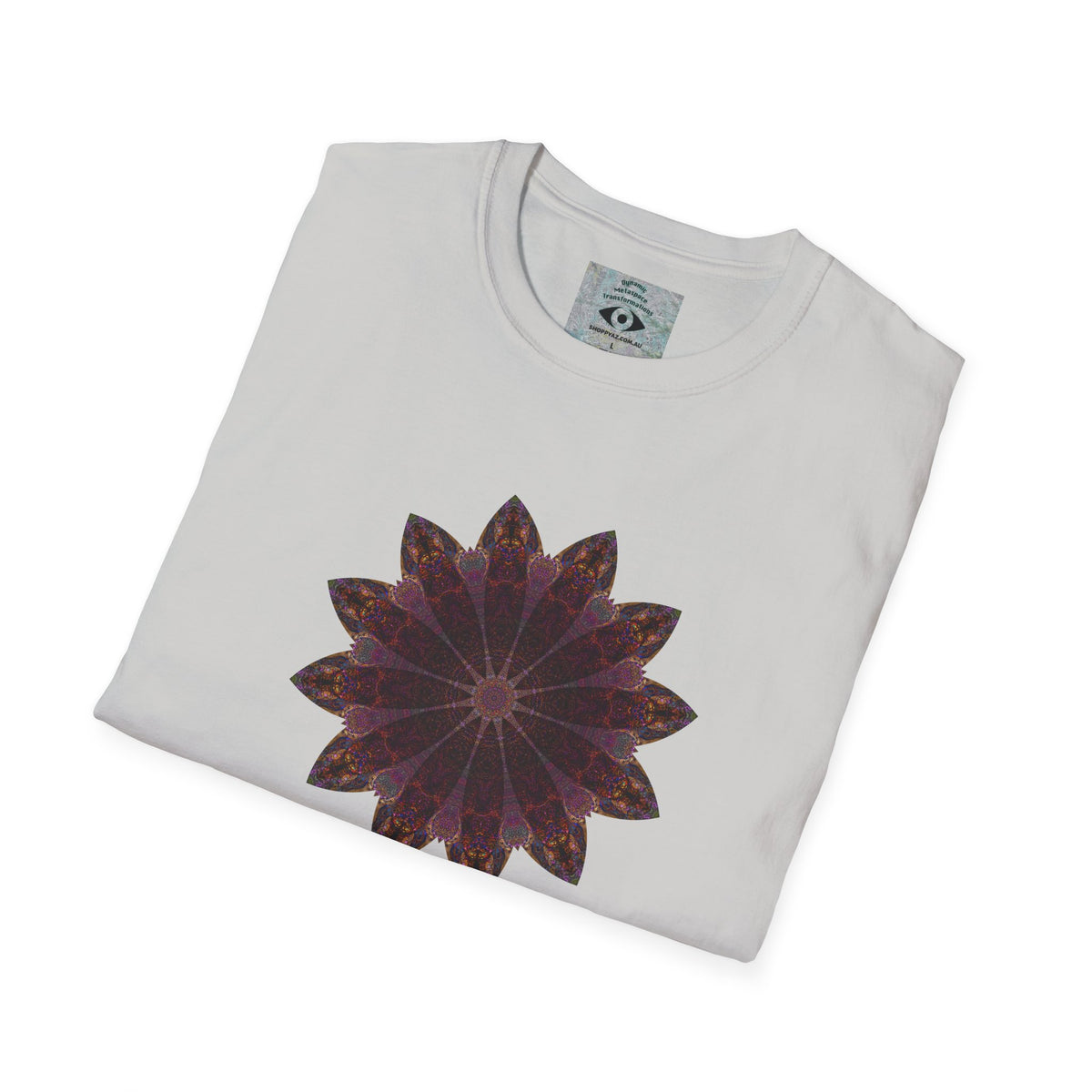 Unisex Softstyle T-Shirt - Love Light Mandalas No.5