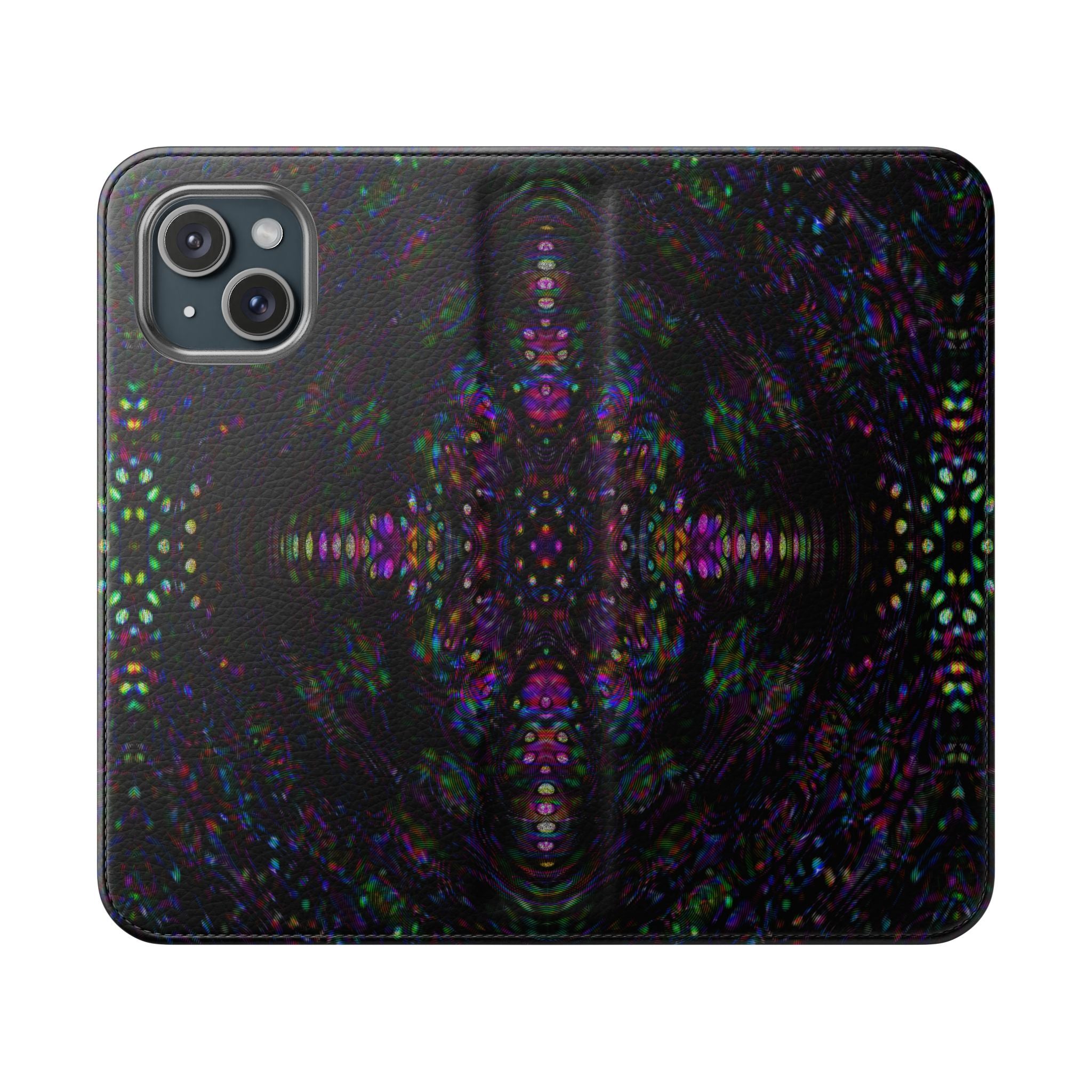 iPhone 15 Flip Case - DMT Scribe Tiles No.3