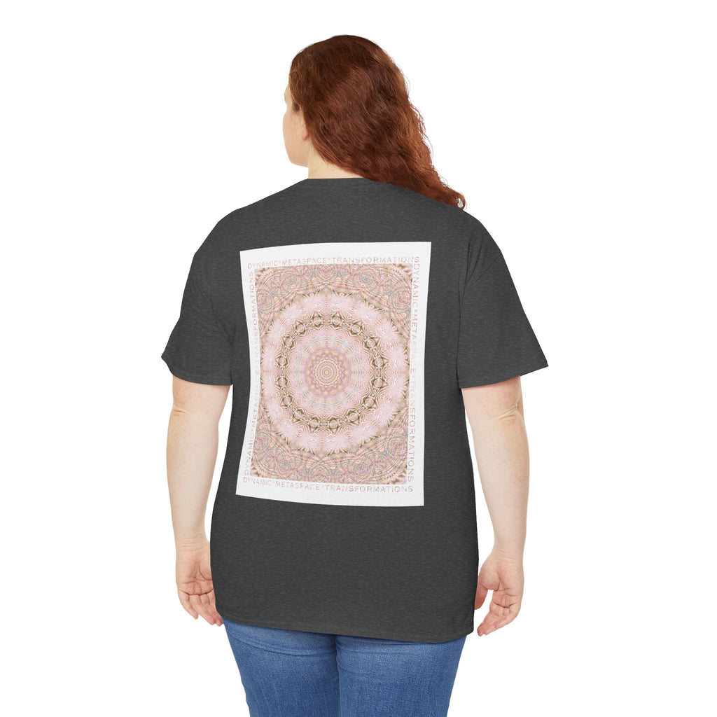 Unisex Heavy Cotton Tee (Back) - DMT Seer No.5