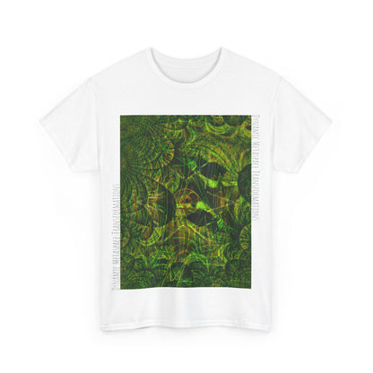 Unisex Heavy Cotton Tee - Green Leaf