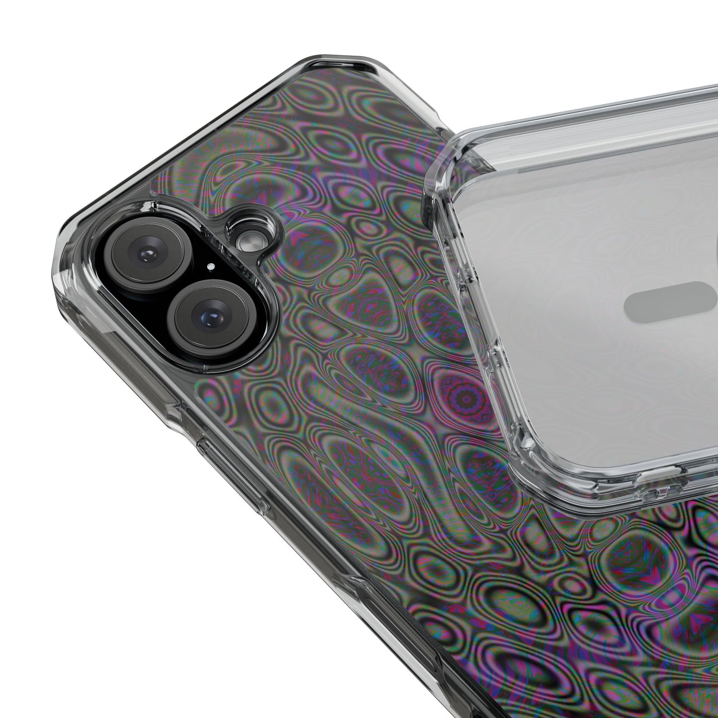 iPhone 16 Magnetic Clear Impact Case - DMT Seer No.19