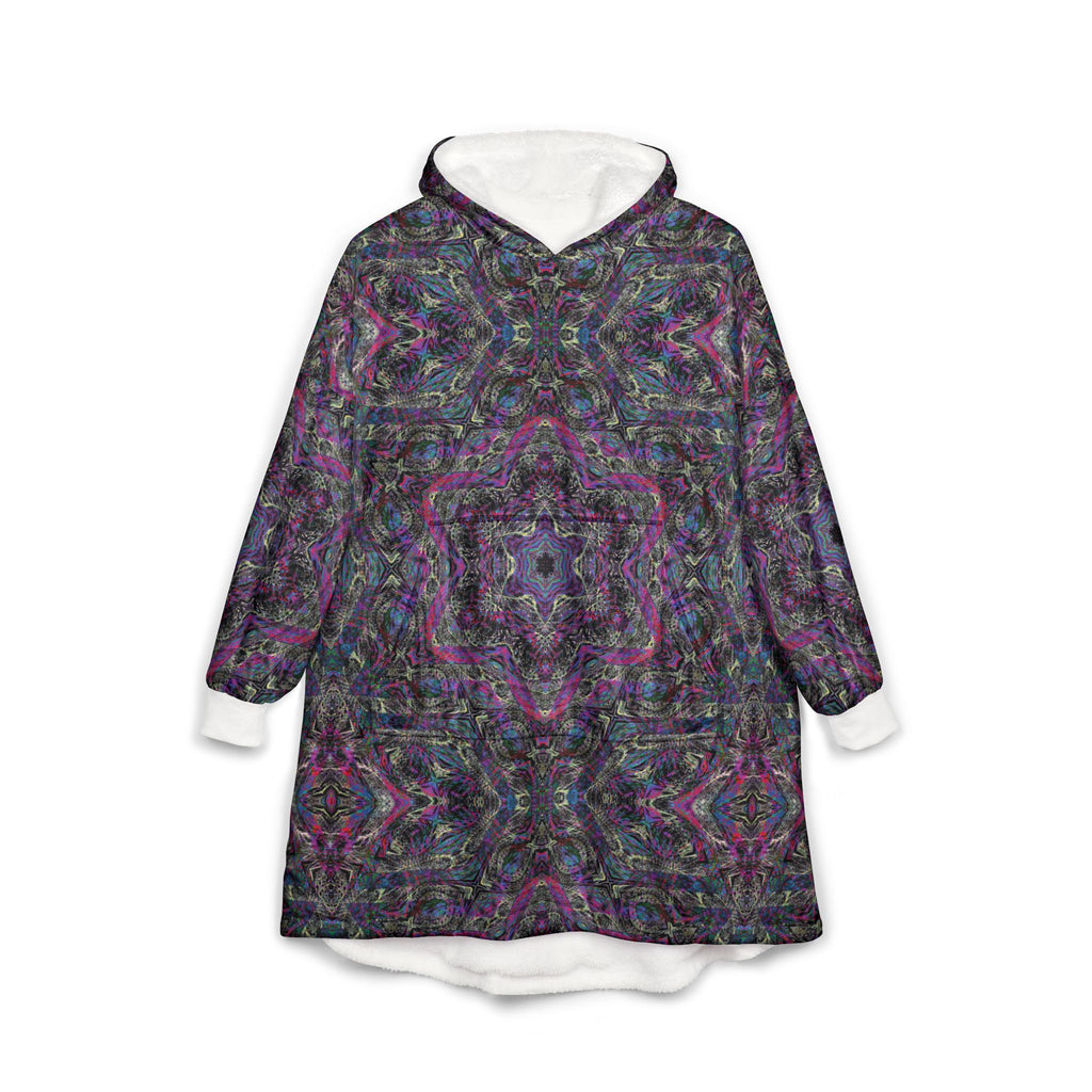 Unisex Hooded Blanket - P5 Kaleidoscopic No.33