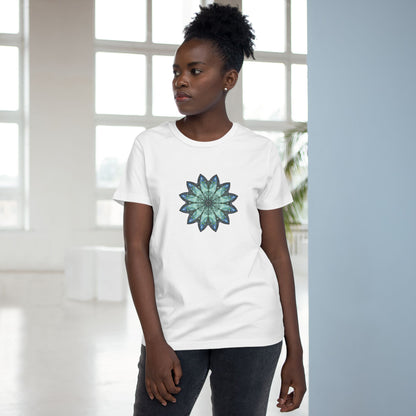 Women’s Maple Tee - Love Light Mandalas No.20