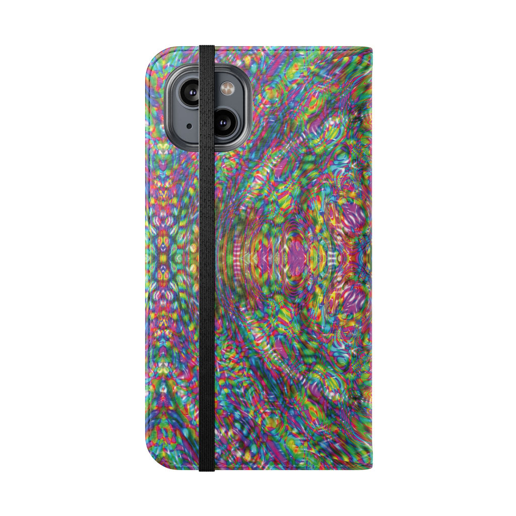 iPhone 14 Flip Case - DMT Scribe Tiles No.4