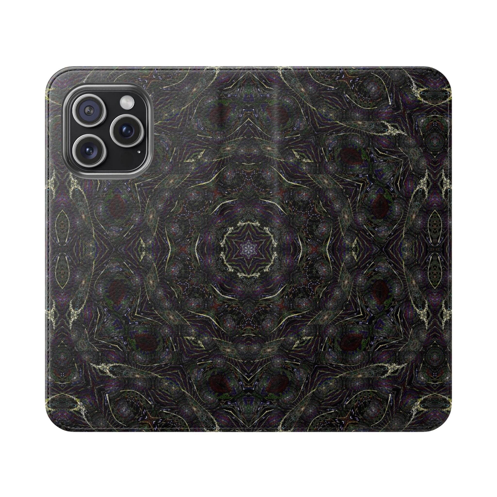iPhone 15 Flip Case - P5 Kaleidoscopic No.18