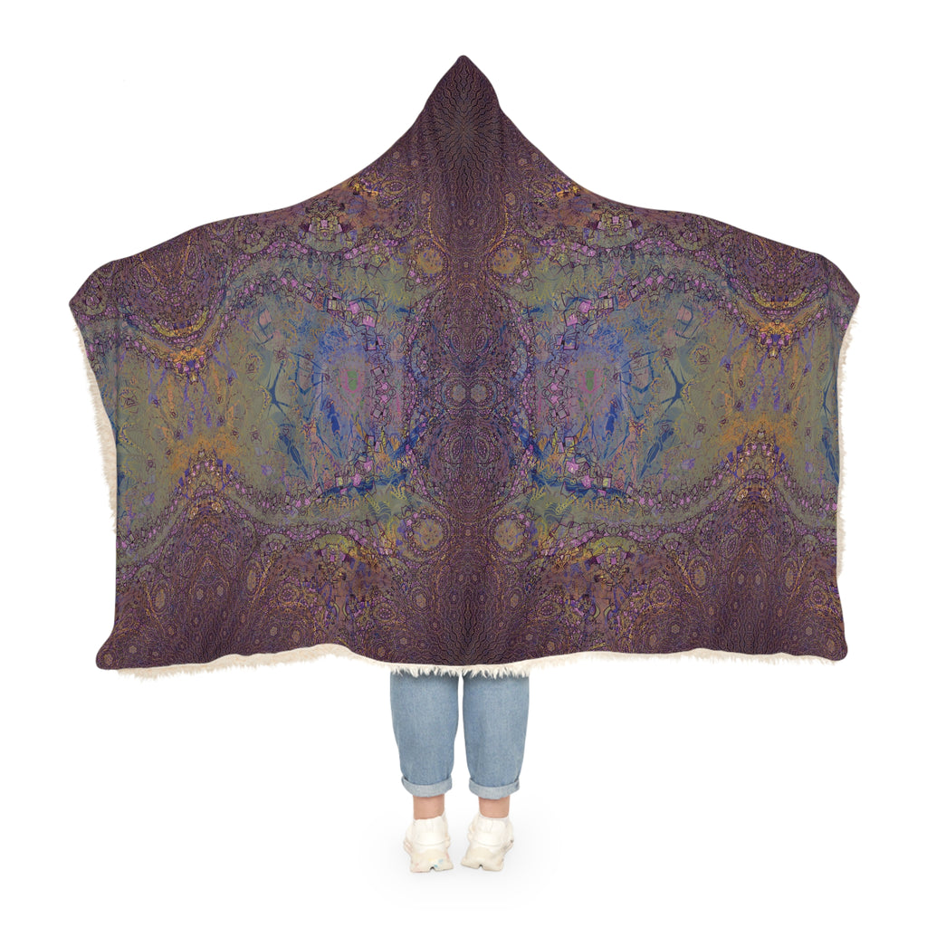 Snuggle Blanket - Love Light Fractals No.12