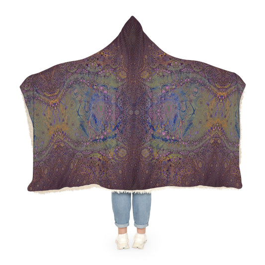 Snuggle Blanket - Love Light Fractals No.12