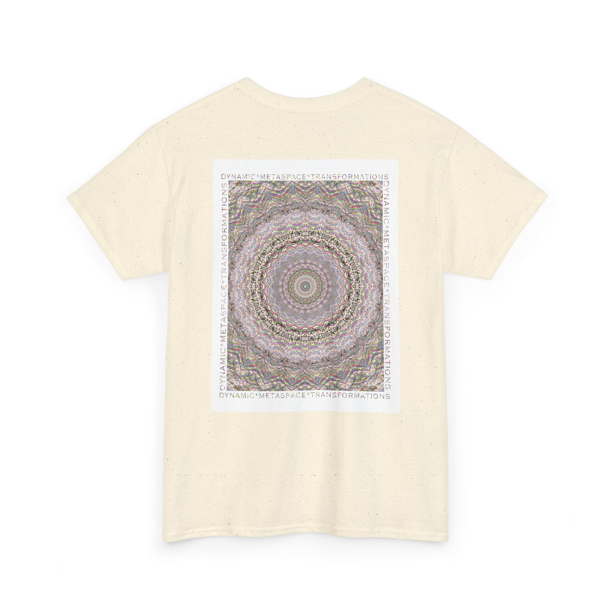 Unisex Heavy Cotton Tee (Back) - DMT Seer No.10