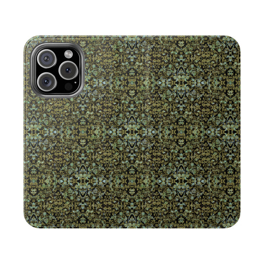 iPhone 16 Flip Case - Hidden Weave Series No.4
