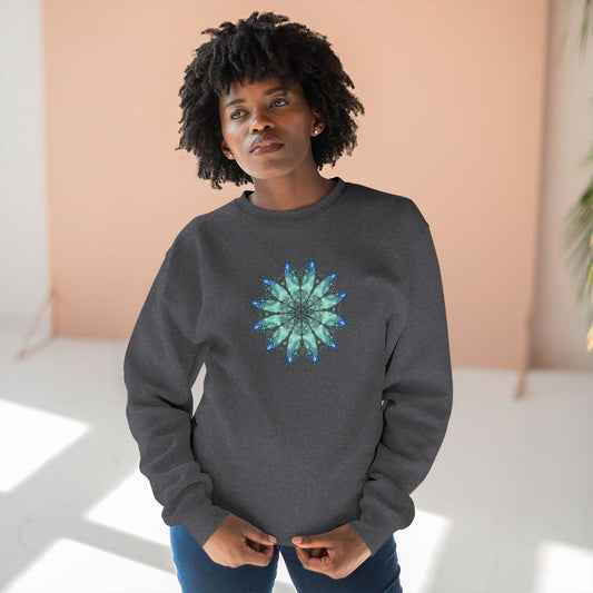 Unisex Crewneck Sweatshirt - Love Light Mandalas No.20