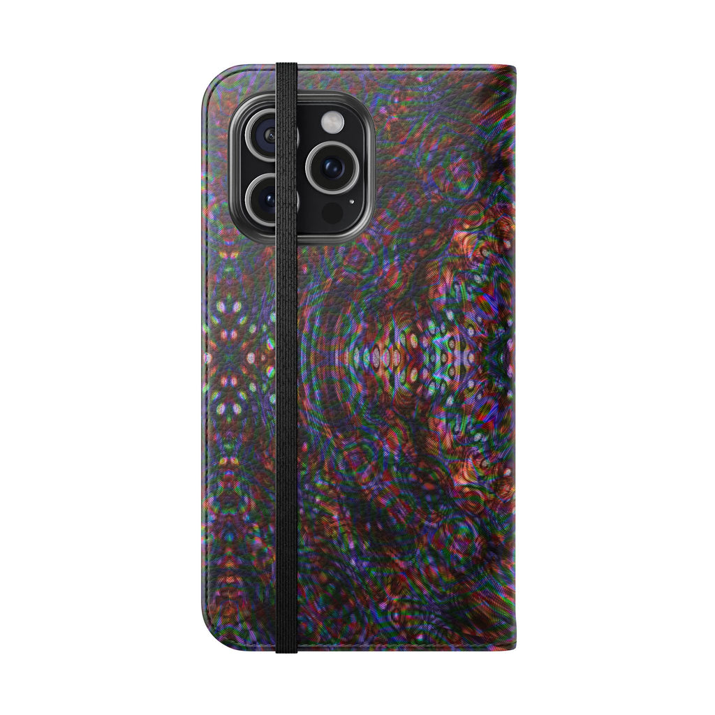 iPhone 15 Flip Case - DMT Scribe Tiles No.1