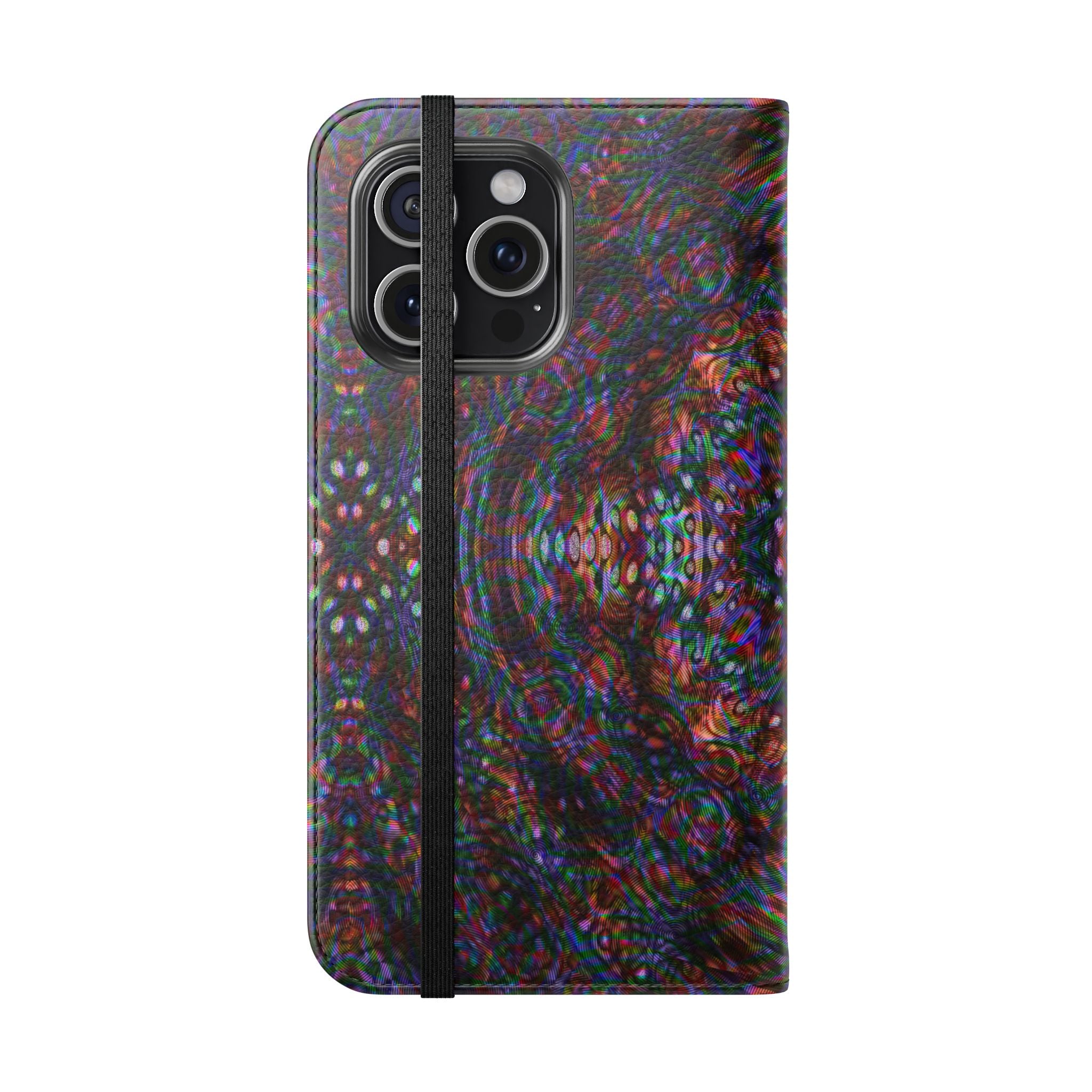 iPhone 15 Flip Case - DMT Scribe Tiles No.1