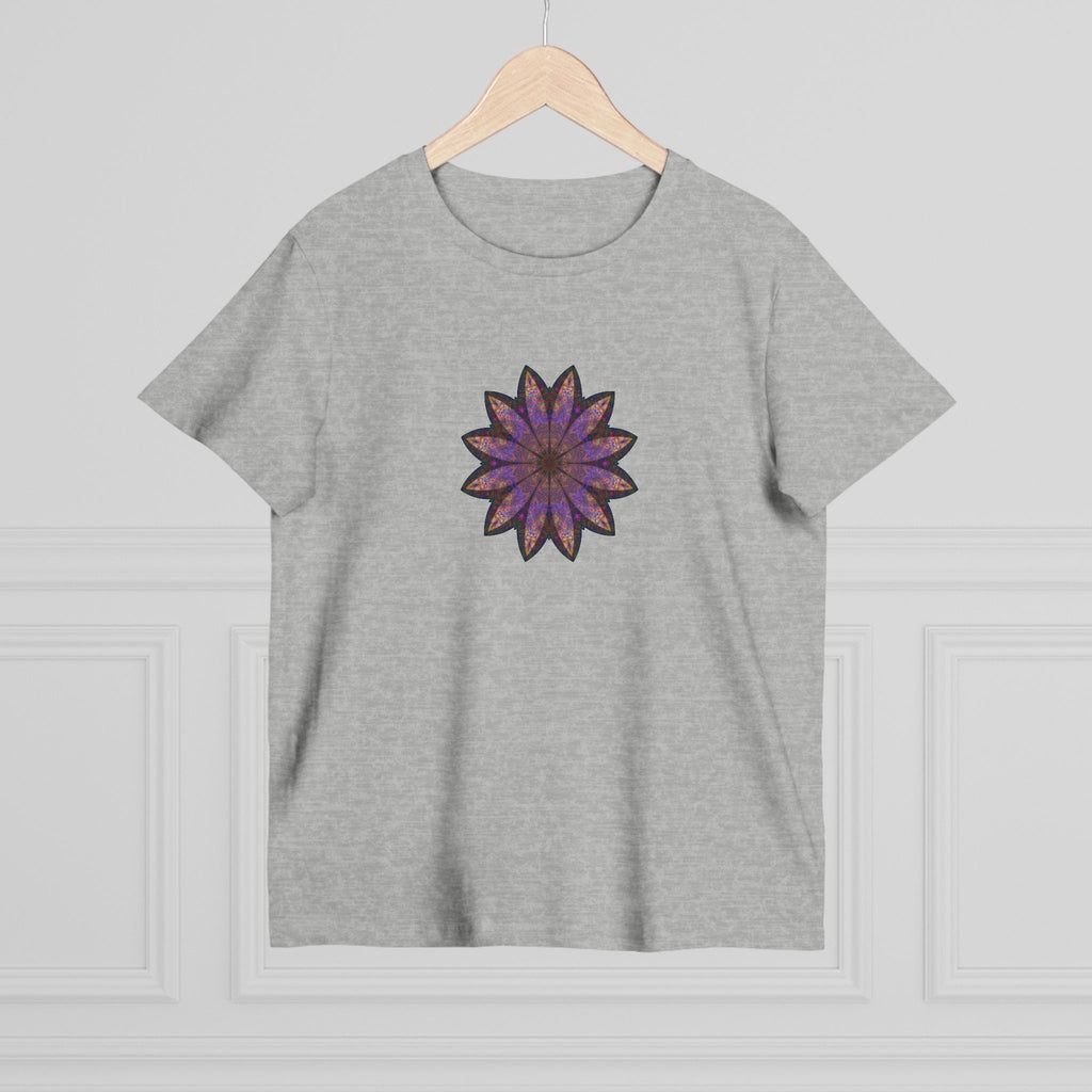 Women’s Maple Tee - Love Light Mandalas No.23