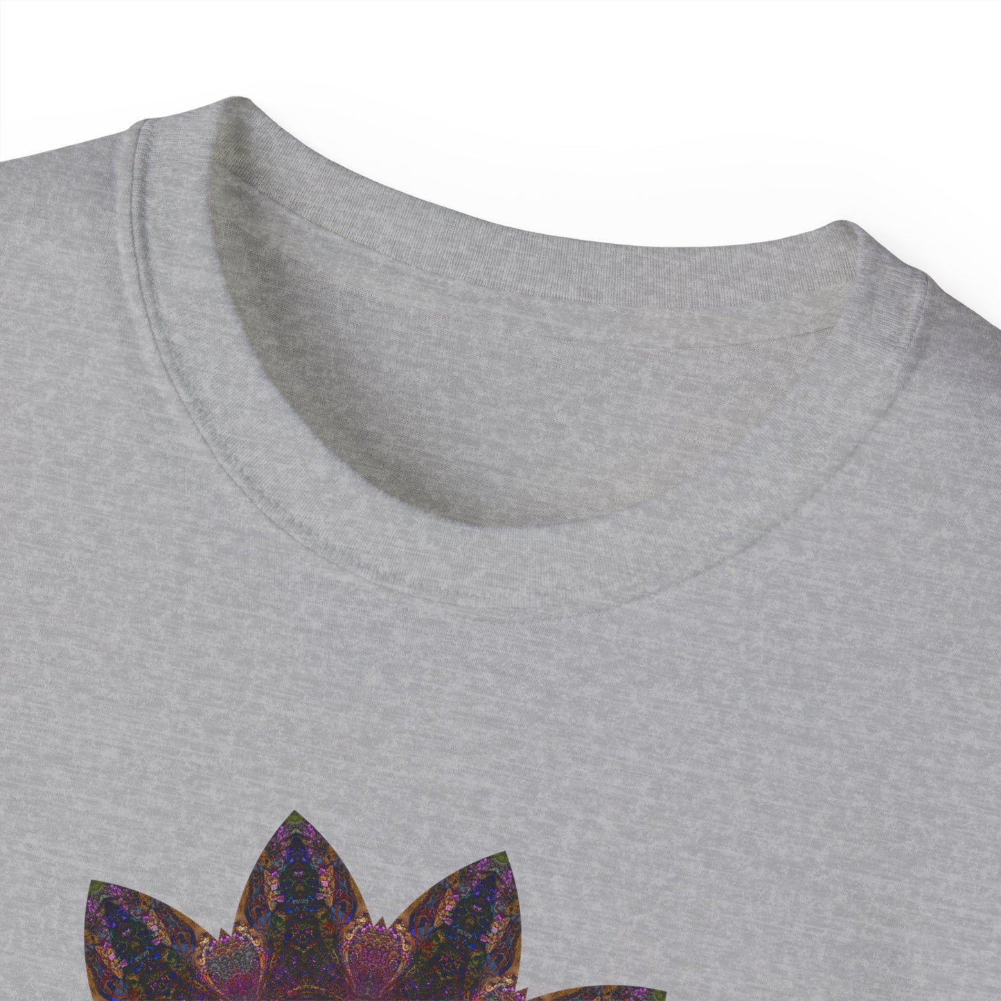 Unisex Ultra Cotton Tee - Love Light Mandalas No.8
