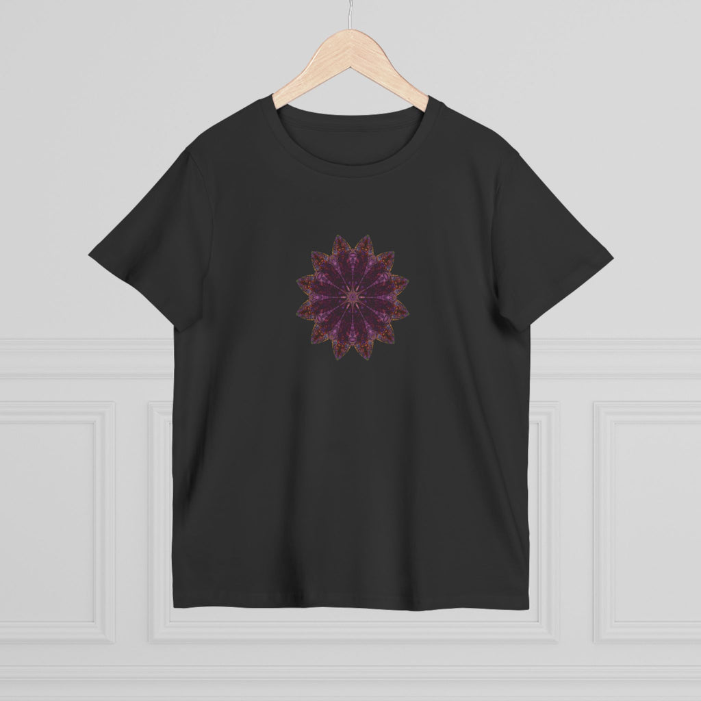 Women’s Maple Tee - Love Light Mandalas No.15