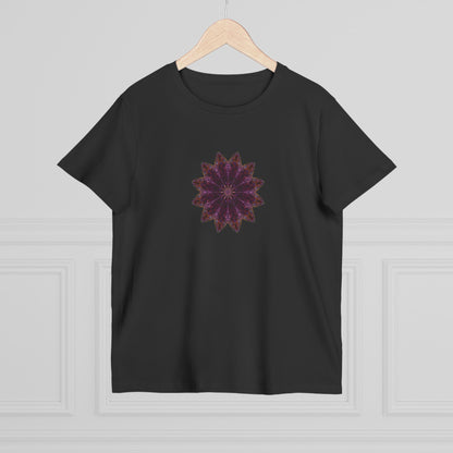 Women’s Maple Tee - Love Light Mandalas No.15