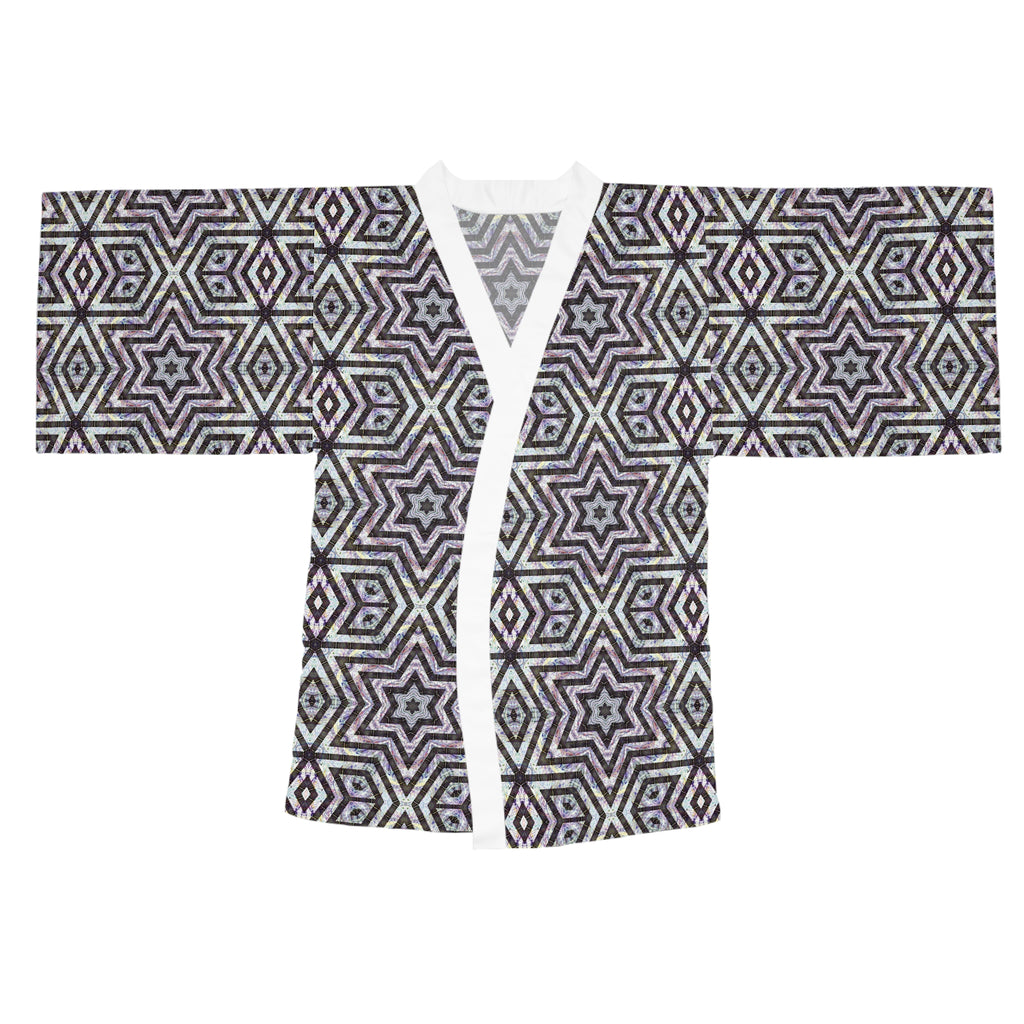 Long Sleeve Kimono Robe - P5 Kaleidoscopic No.20