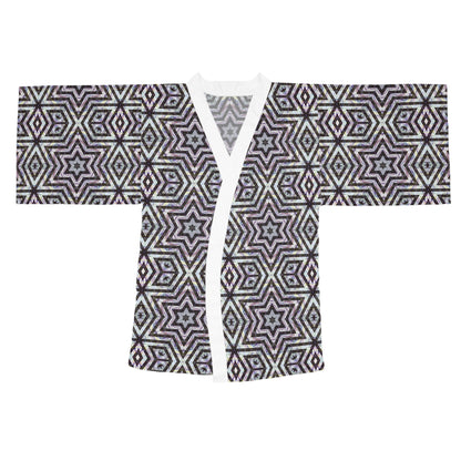 Long Sleeve Kimono Robe - P5 Kaleidoscopic No.20