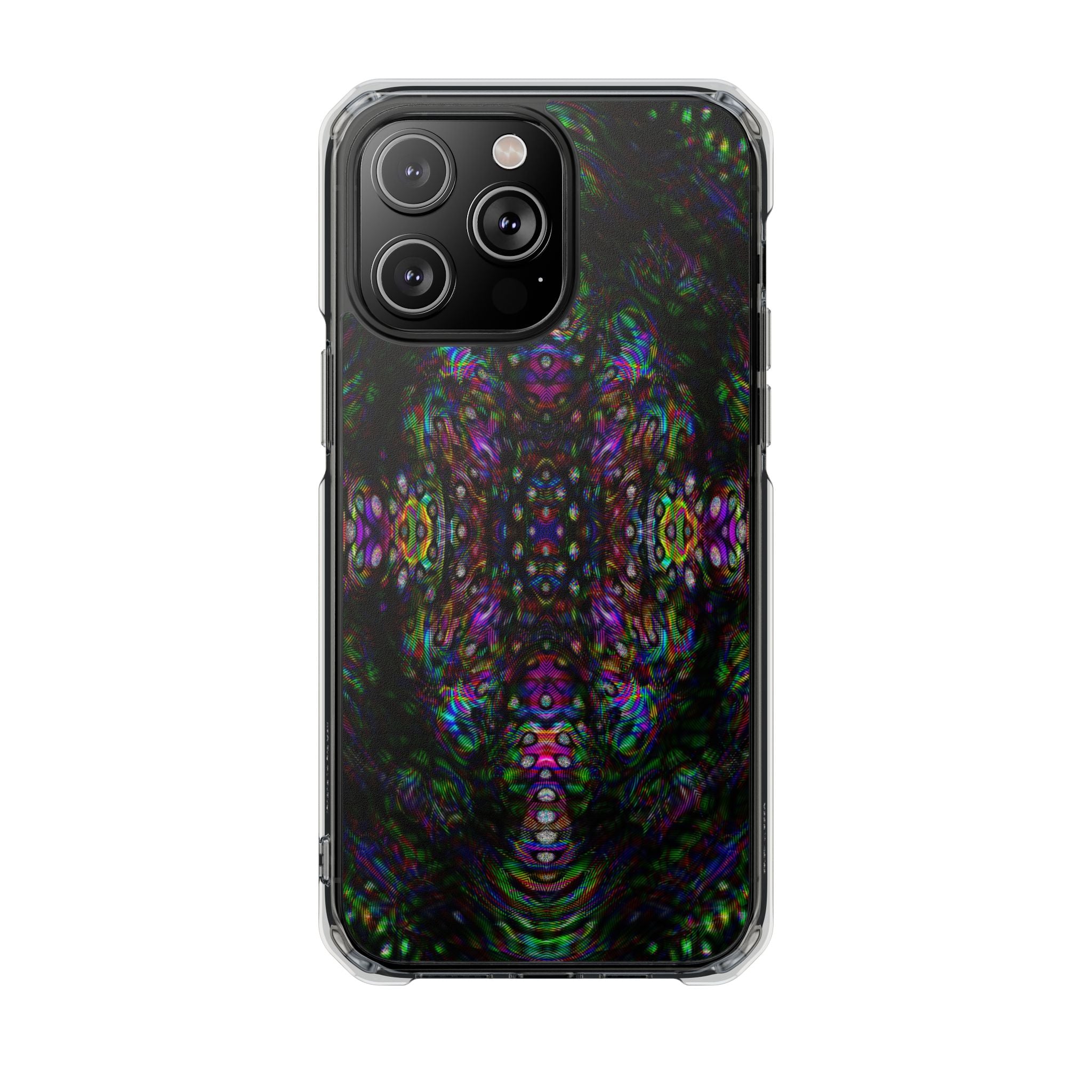 iPhone 14 Magnetic Clear Impact Case - DMT Scribe Tiles No.2