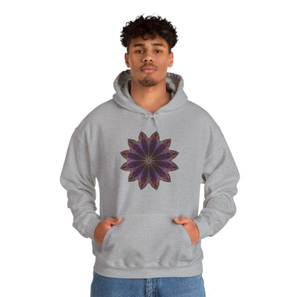 Unisex Heavy Blend™ Hooded Sweatshirt - Love Light Mandalas No.11