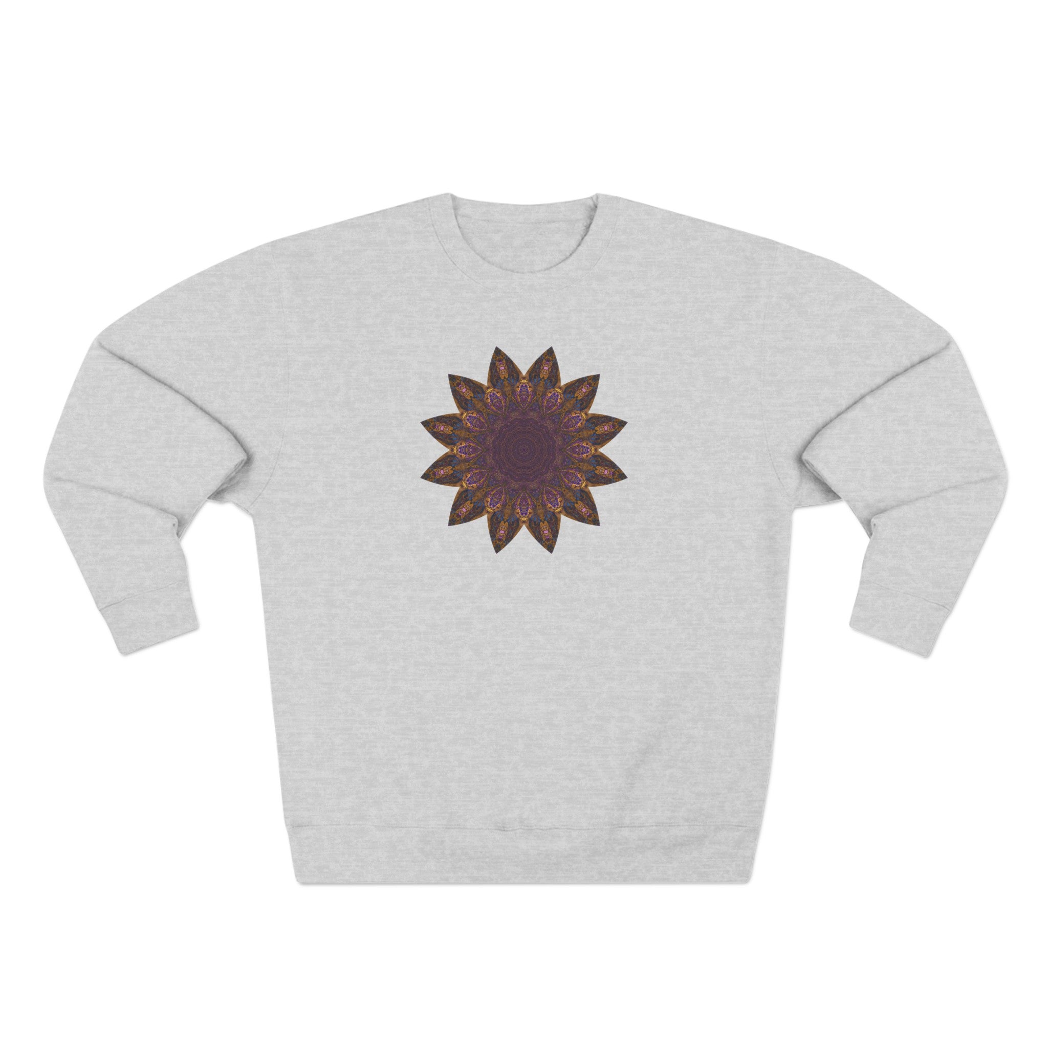 Unisex Crewneck Sweatshirt - Love Light Mandalas No.1