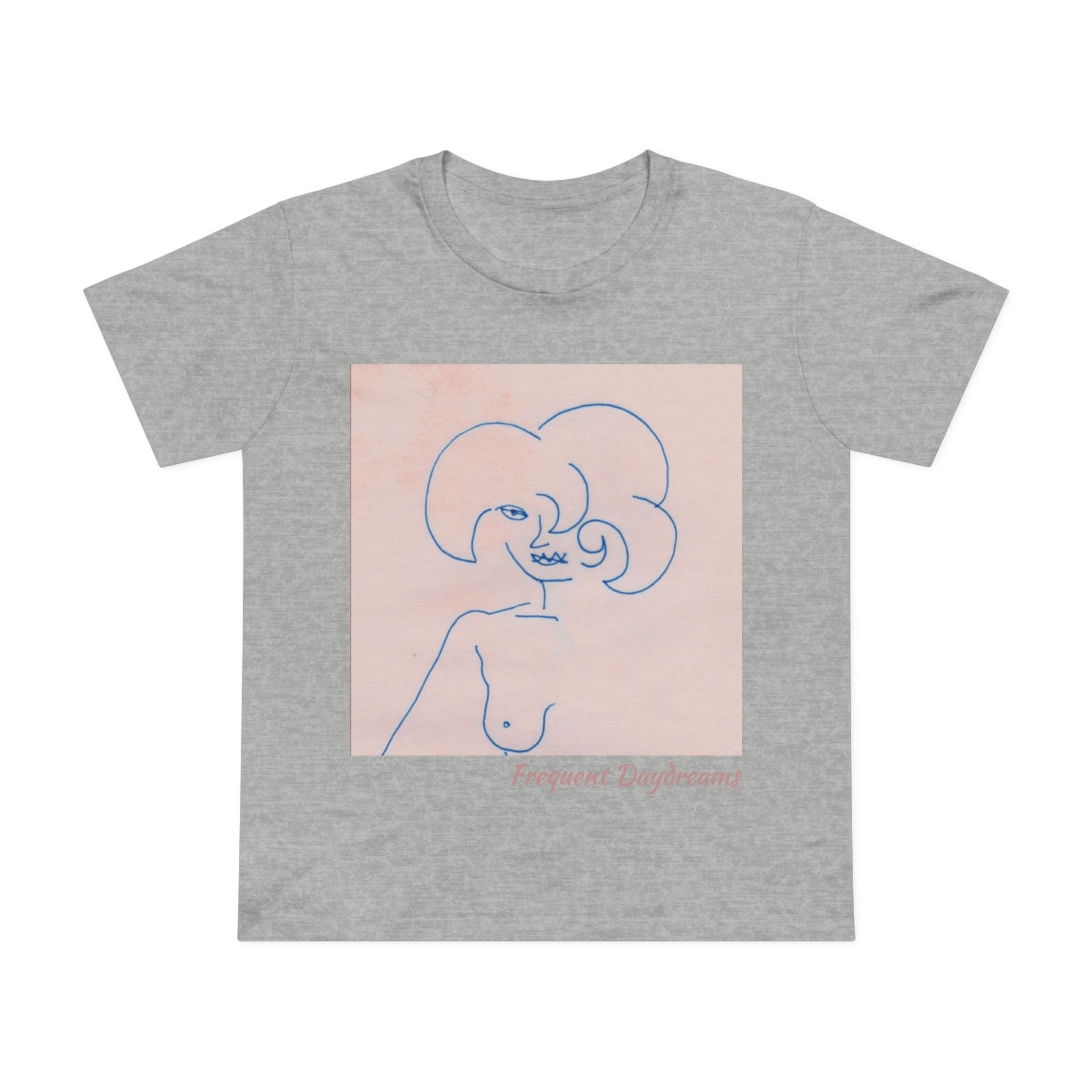 Women’s Maple Tee - Frequent Daydreams Sketch No.45