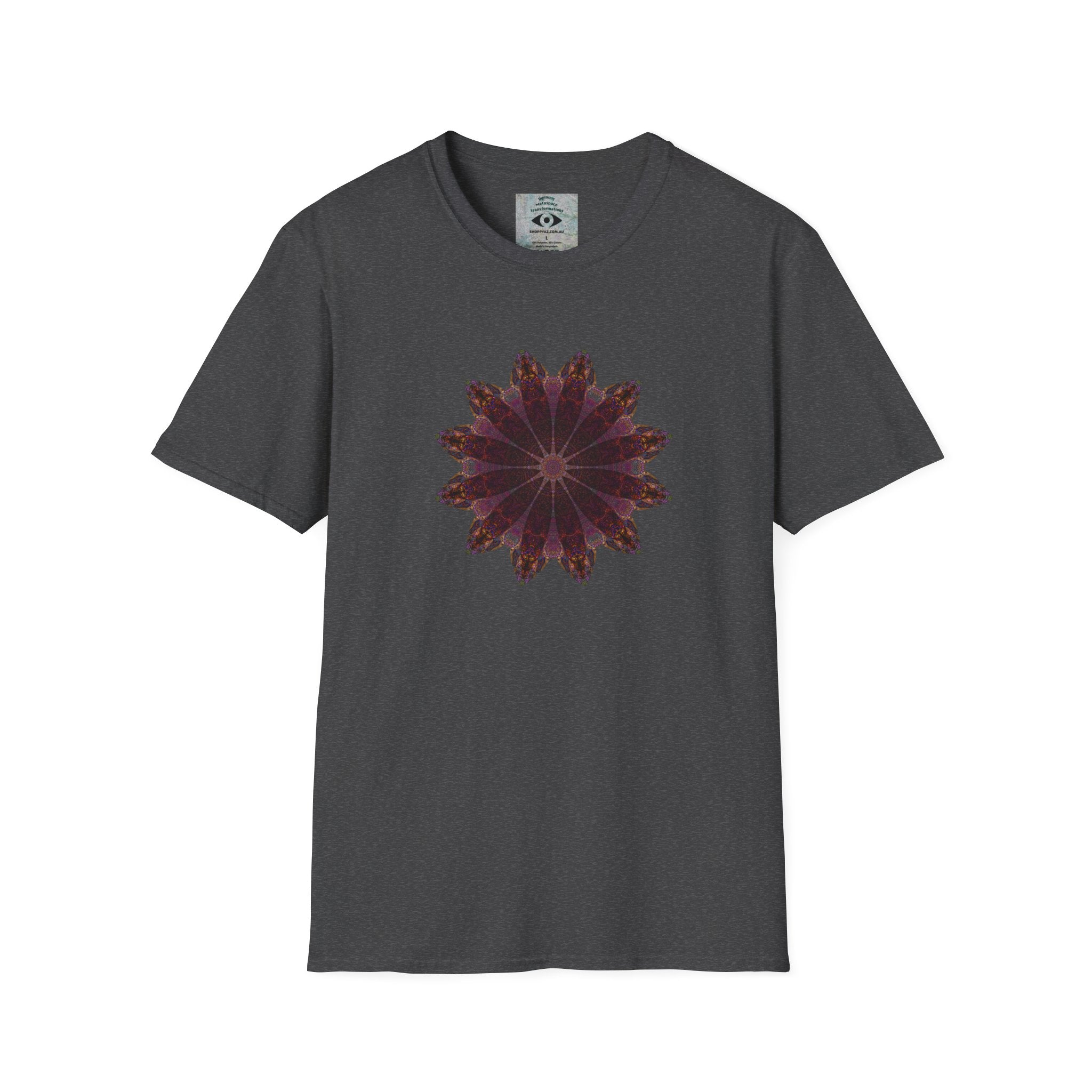 Unisex Softstyle T-Shirt - Love Light Mandalas No.5