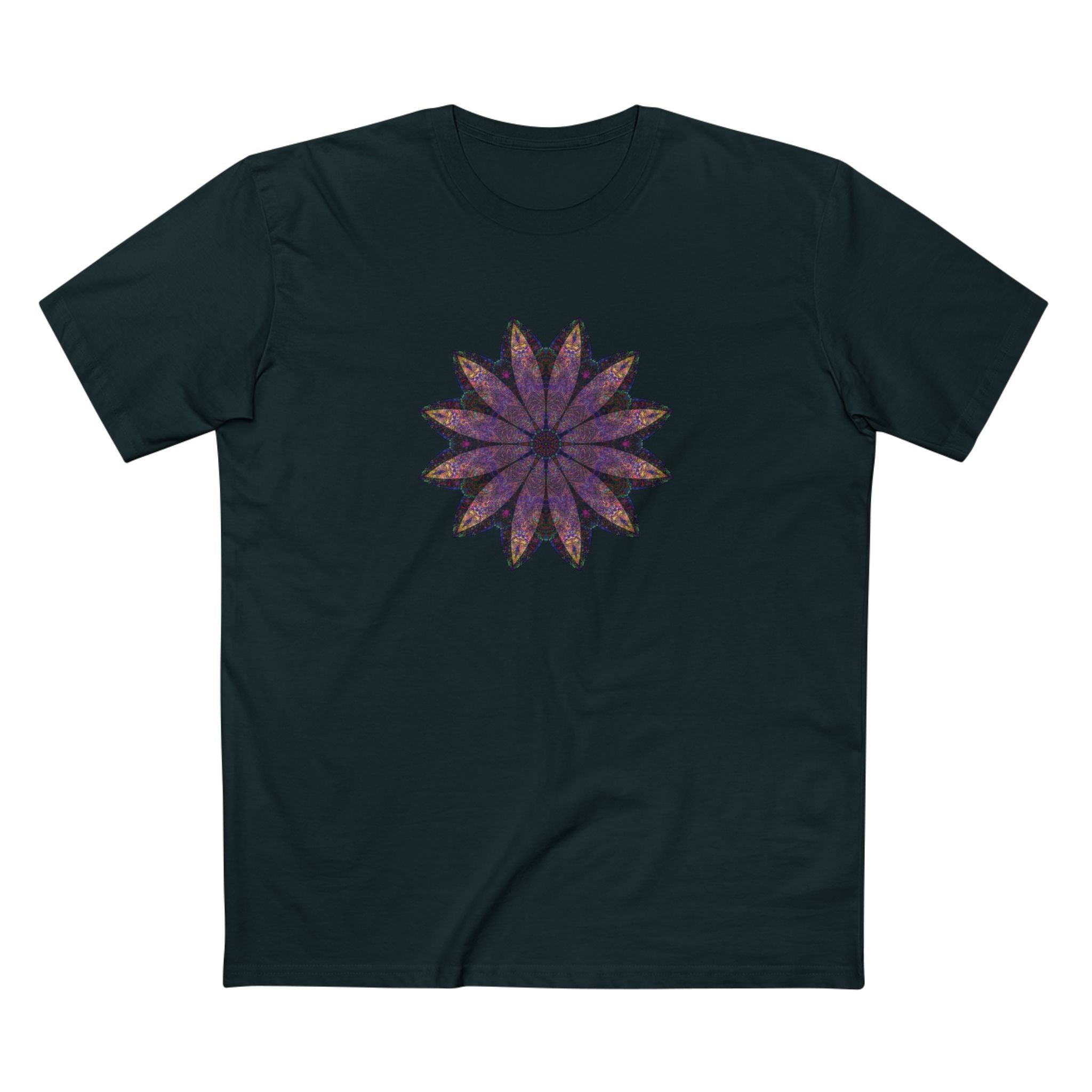 Men's Staple Tee - Love Light Mandalas No.24