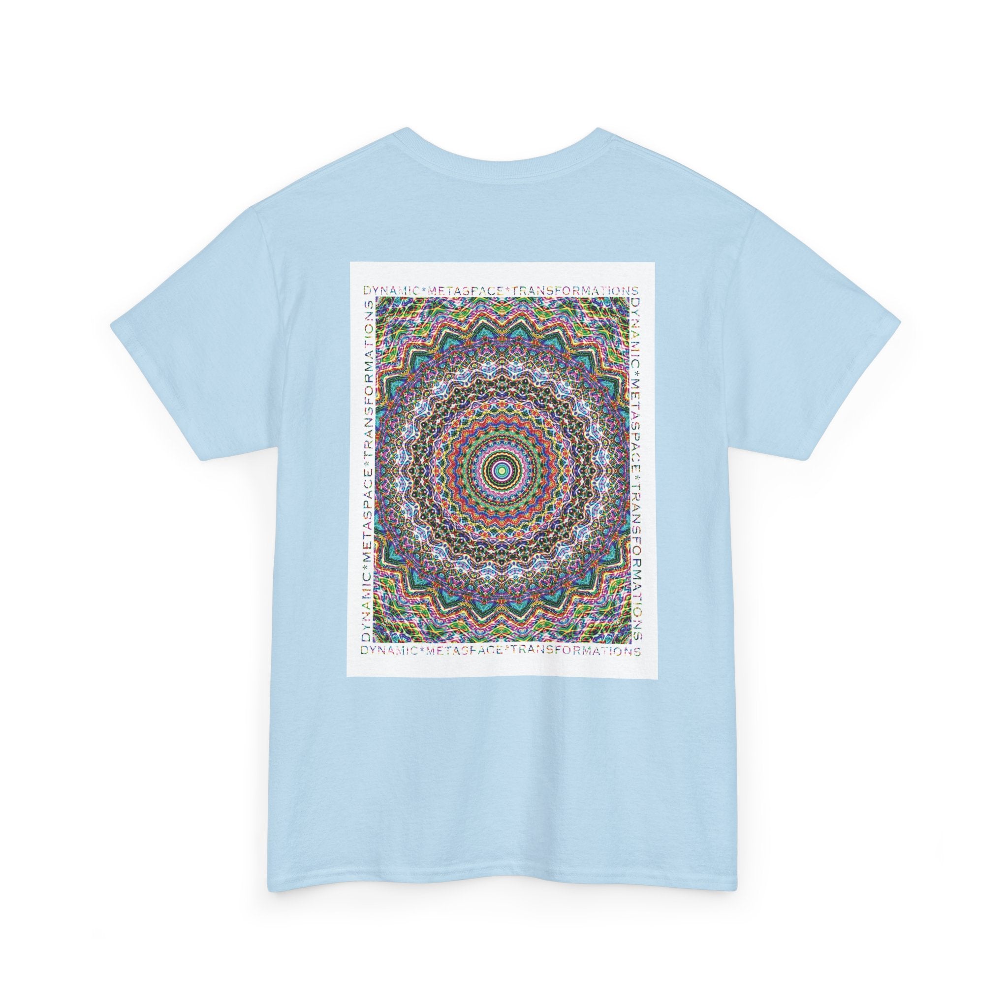 Unisex Heavy Cotton Tee (Back) - DMT Seer No.7