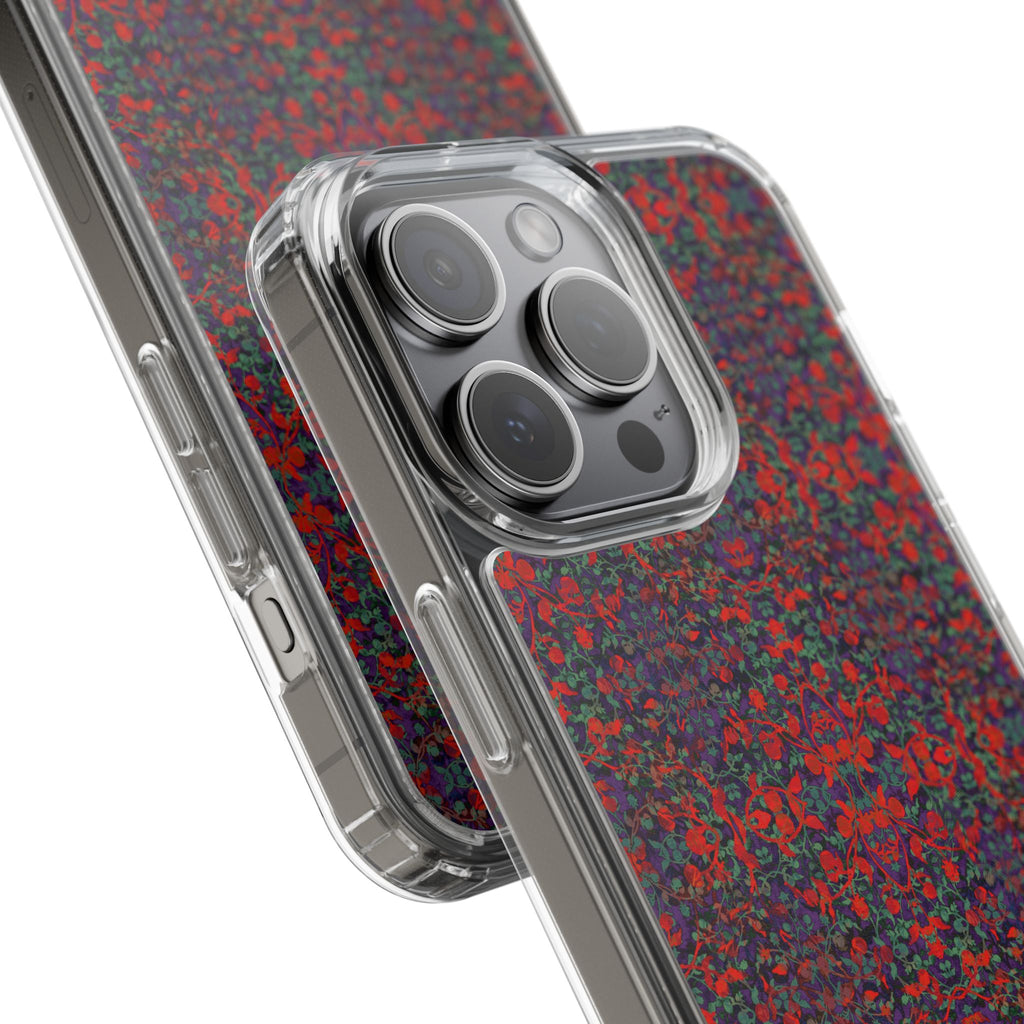 iPhone 15 Clear Case – Hidden Weave Series No.25