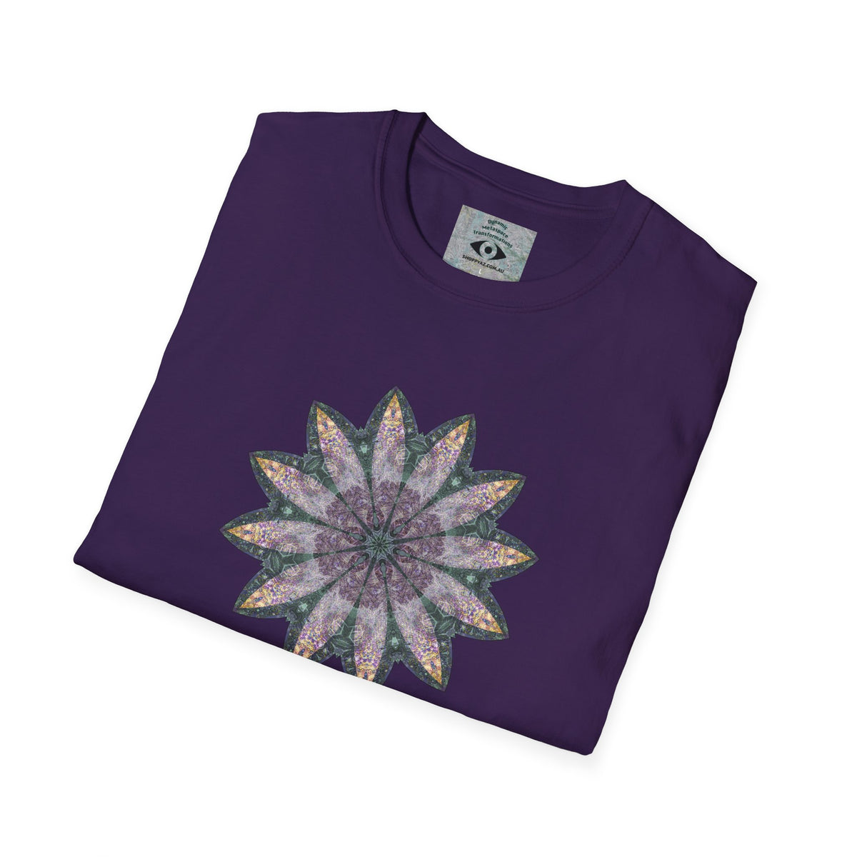 Unisex Softstyle T-Shirt - Love Light Mandalas No.21