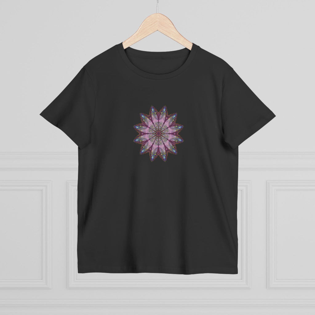 Women’s Maple Tee - Love Light Mandalas No.19