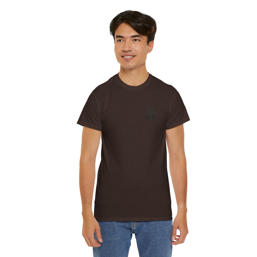 Unisex Heavy Cotton Tee (Back) - DMT Seer No.1