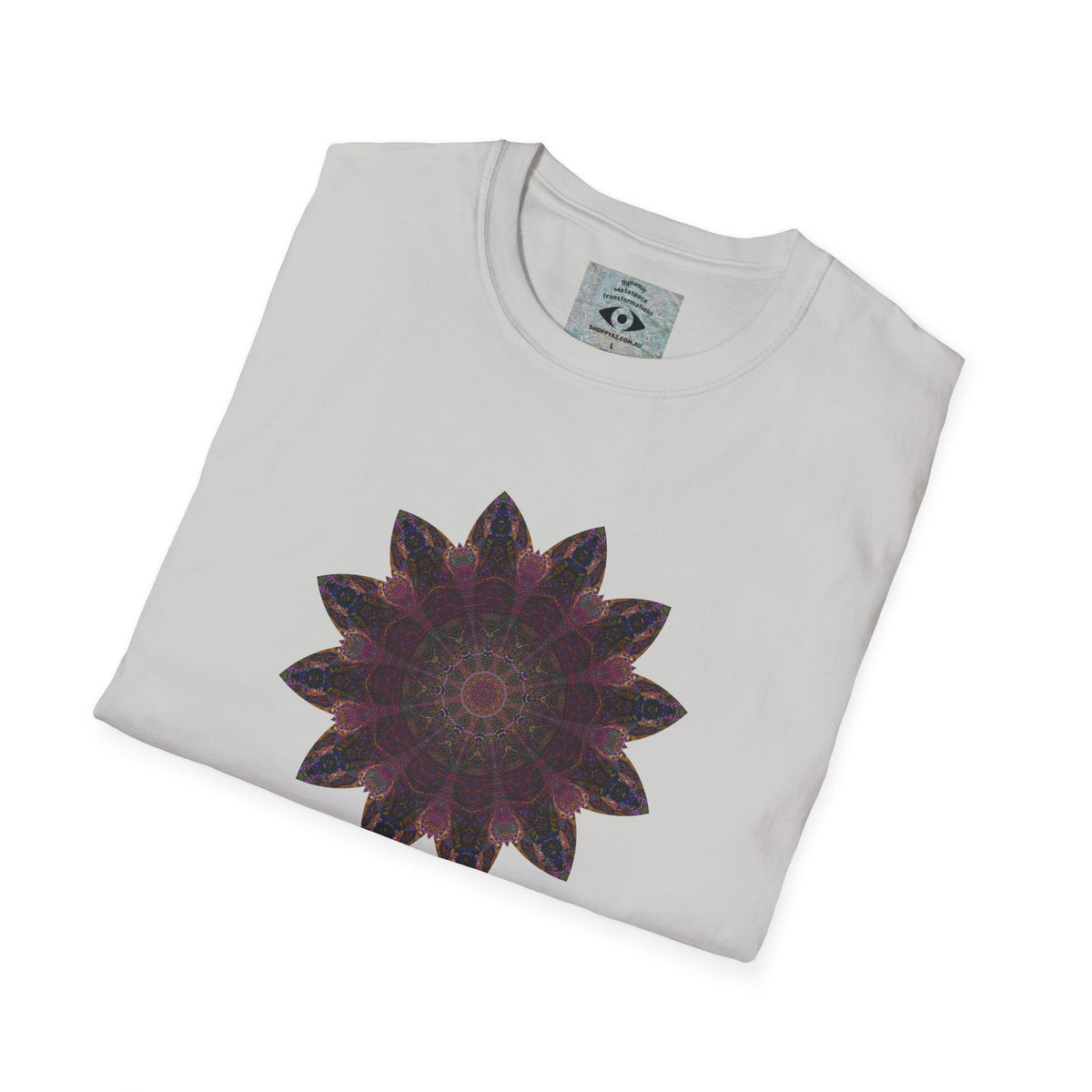 Unisex Softstyle T-Shirt - Love Light Mandalas No.8