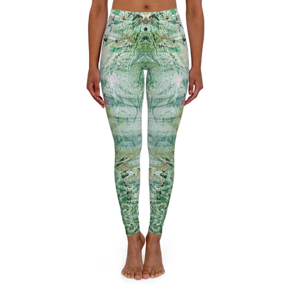 Spandex Leggings - Love Light Fractals No.7b