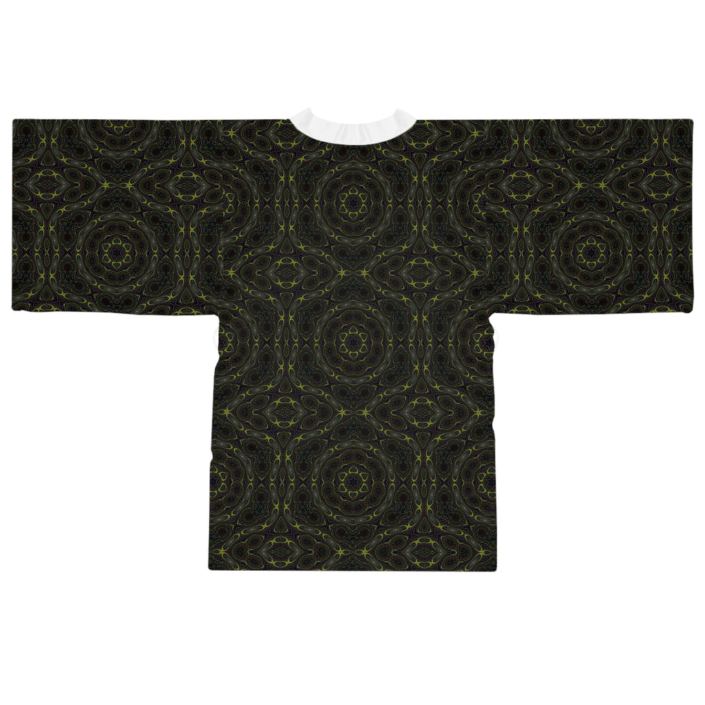 Long Sleeve Kimono Robe - P5 Kaleidoscopic No.4