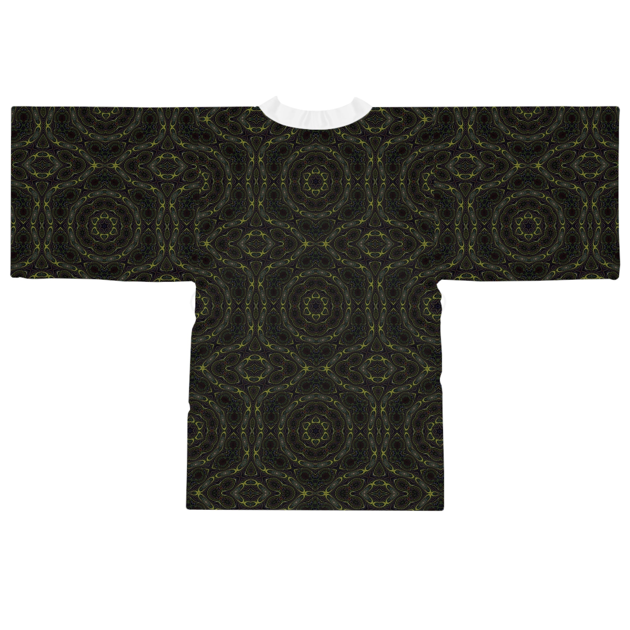 Long Sleeve Kimono Robe - P5 Kaleidoscopic No.4