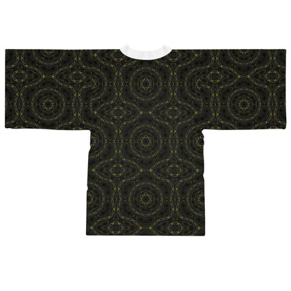 Long Sleeve Kimono Robe - P5 Kaleidoscopic No.4
