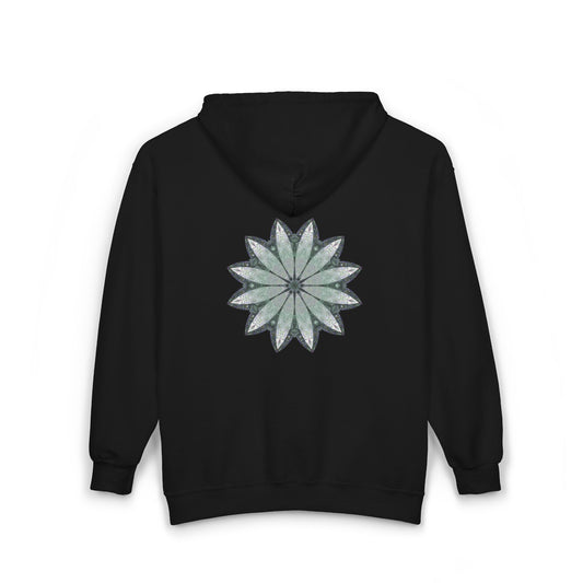 Unisex Heavy Blend™ Full Zip Hooded Sweatshirt - Love Light Mandalas No.22