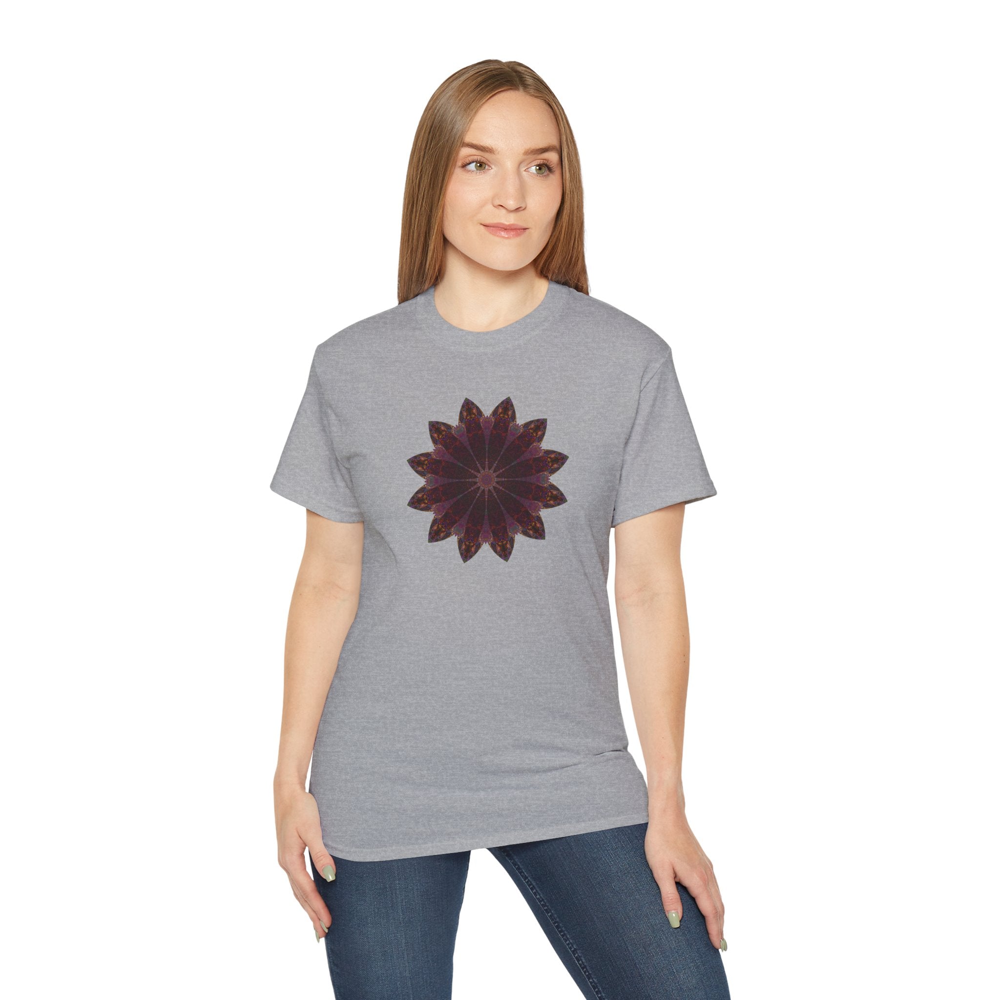 Unisex Ultra Cotton Tee - Love Light Mandalas No.5