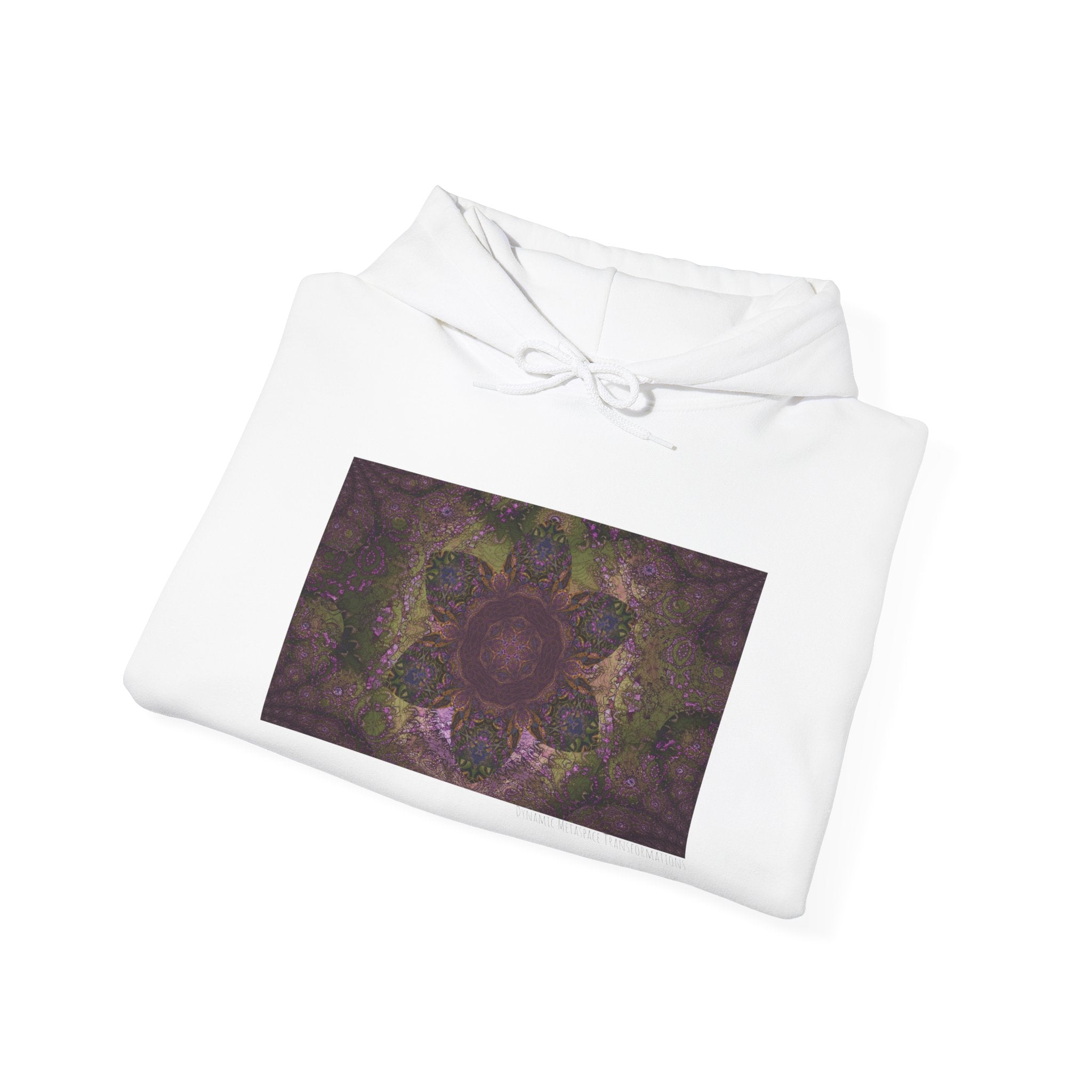 Unisex Heavy Blend™ Hooded Sweatshirt - Love Light Flowers No.L8LM3